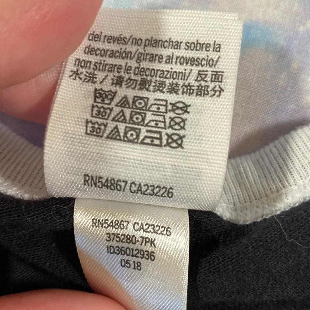 VS PINK • “All The Feels” Rainbow Pride Embroidery Ringer Tee - Picture 5 of 7